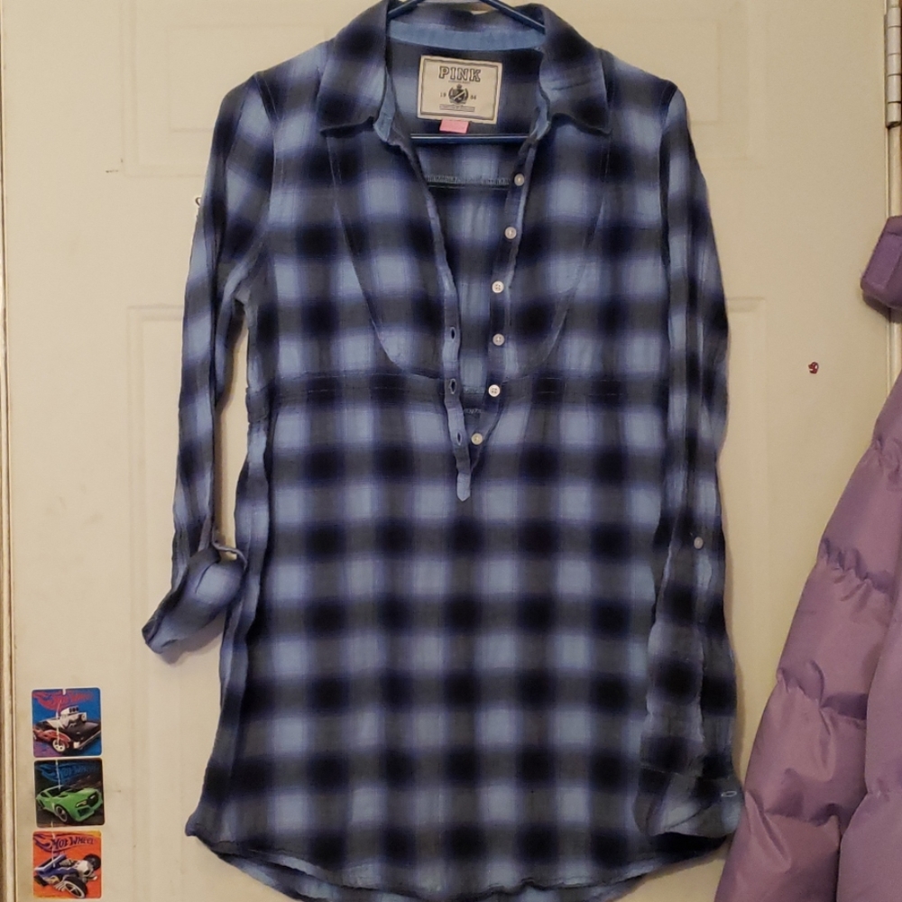 VS pink shirts dress